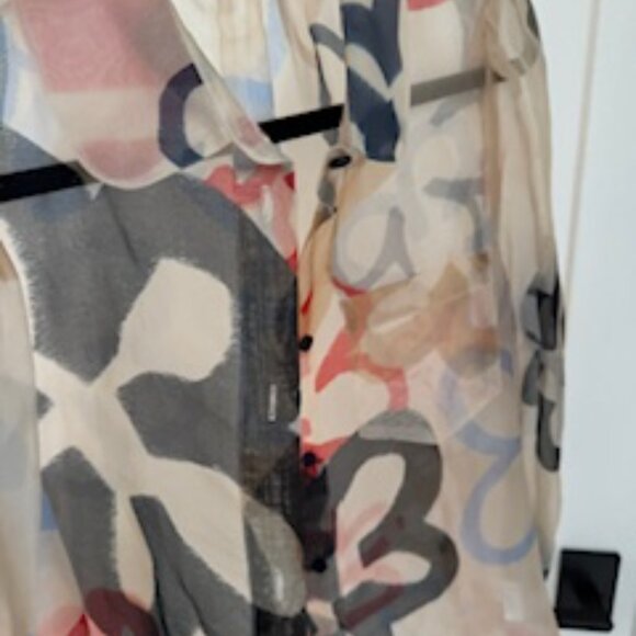 Lee Mathews sheer blouse - Picture 4 of 4